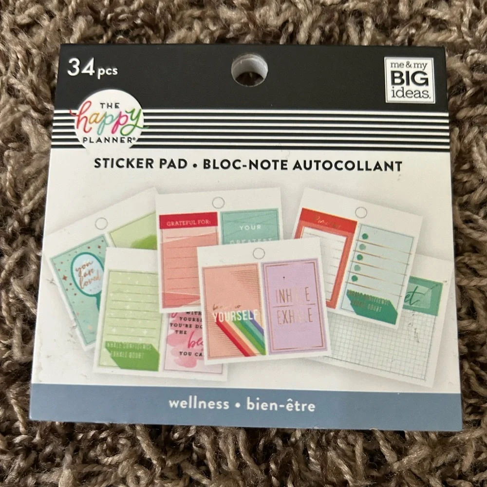 The Happy Planner Wellness Sticker Bundle #2